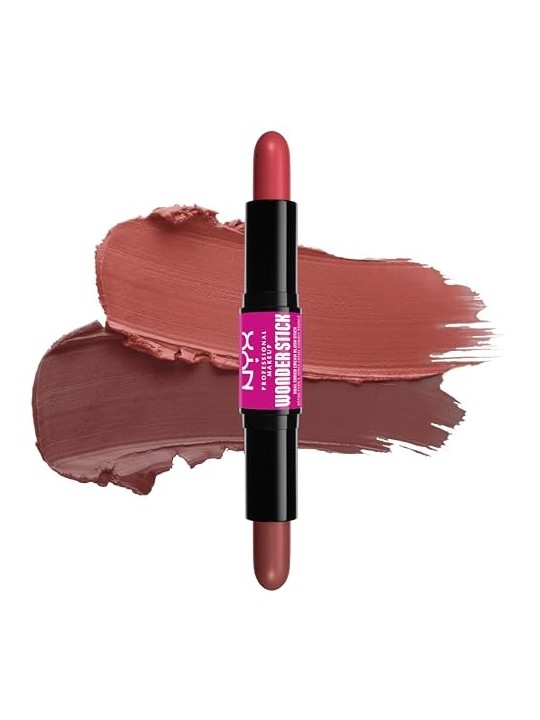 Nyx Professional Make Up WONDER STICK BLUSH corallo e pesca profonda 4 gr donna