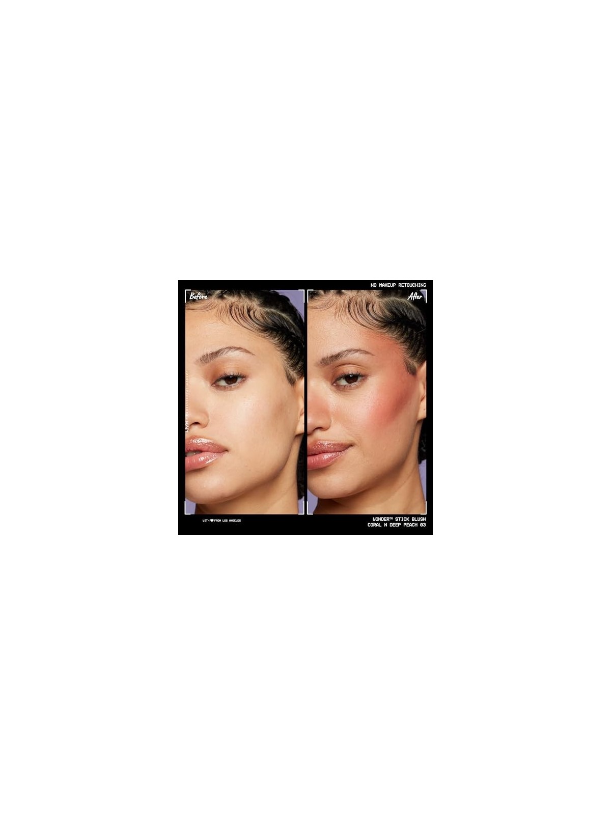 Nyx Professional Make Up WONDER STICK BLUSH corallo e pesca profonda 4 gr donna