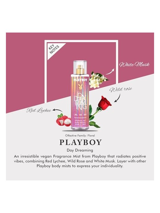 Playboy Fragrance Mist - Daydreaming 250ml