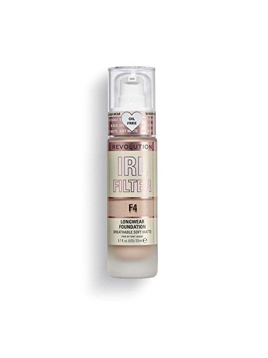 Revolution Make Up IRL FILTER Fondazione a Lunga Durata F4 23ml Donna