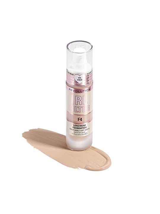 Revolution Make Up IRL FILTER Fondazione a Lunga Durata F4 23ml Donna