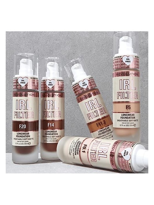 Fondotinta Revolution Make Up IRL FILTER F12 23ml Donna