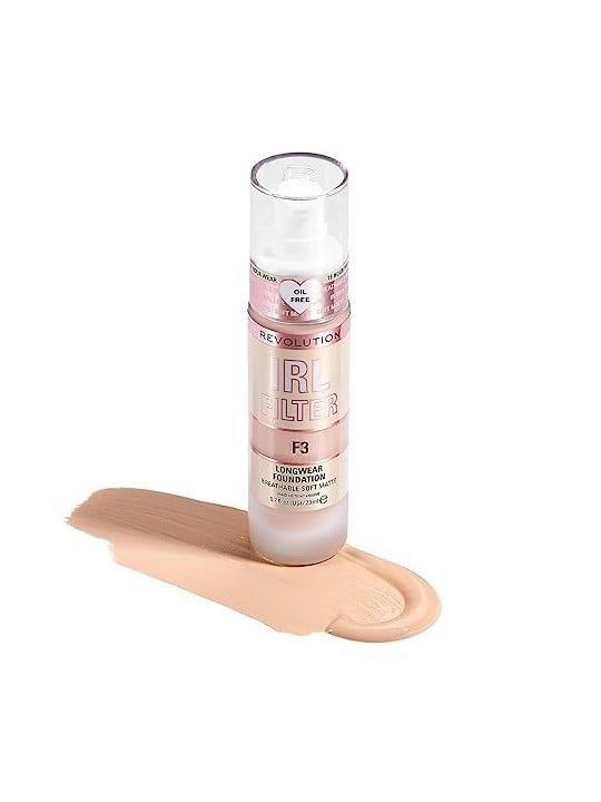 Revolution Make Up IRL FILTER Fondazione a Lunga Durata F3 23ml Donna