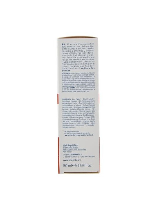 Rilastil SUN SYSTEM allergia 100 ULTRAfluid SPF50 50ml unisex