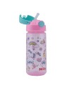 Nby MUG con bottone e cannucce morbide 3 anni rosa 540ml 1 unit unisex