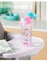 Nby MUG con bottone e cannucce morbide 3 anni rosa 540ml 1 unit unisex