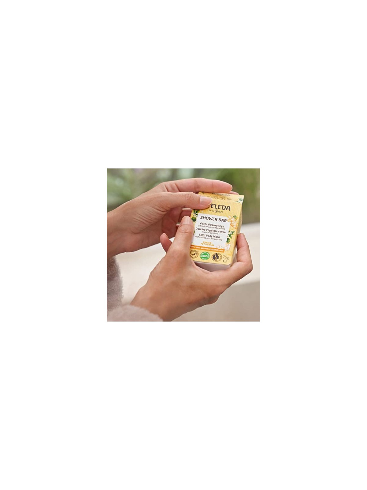 Weleda Shower Bar 75g Ginger  Petitgrain