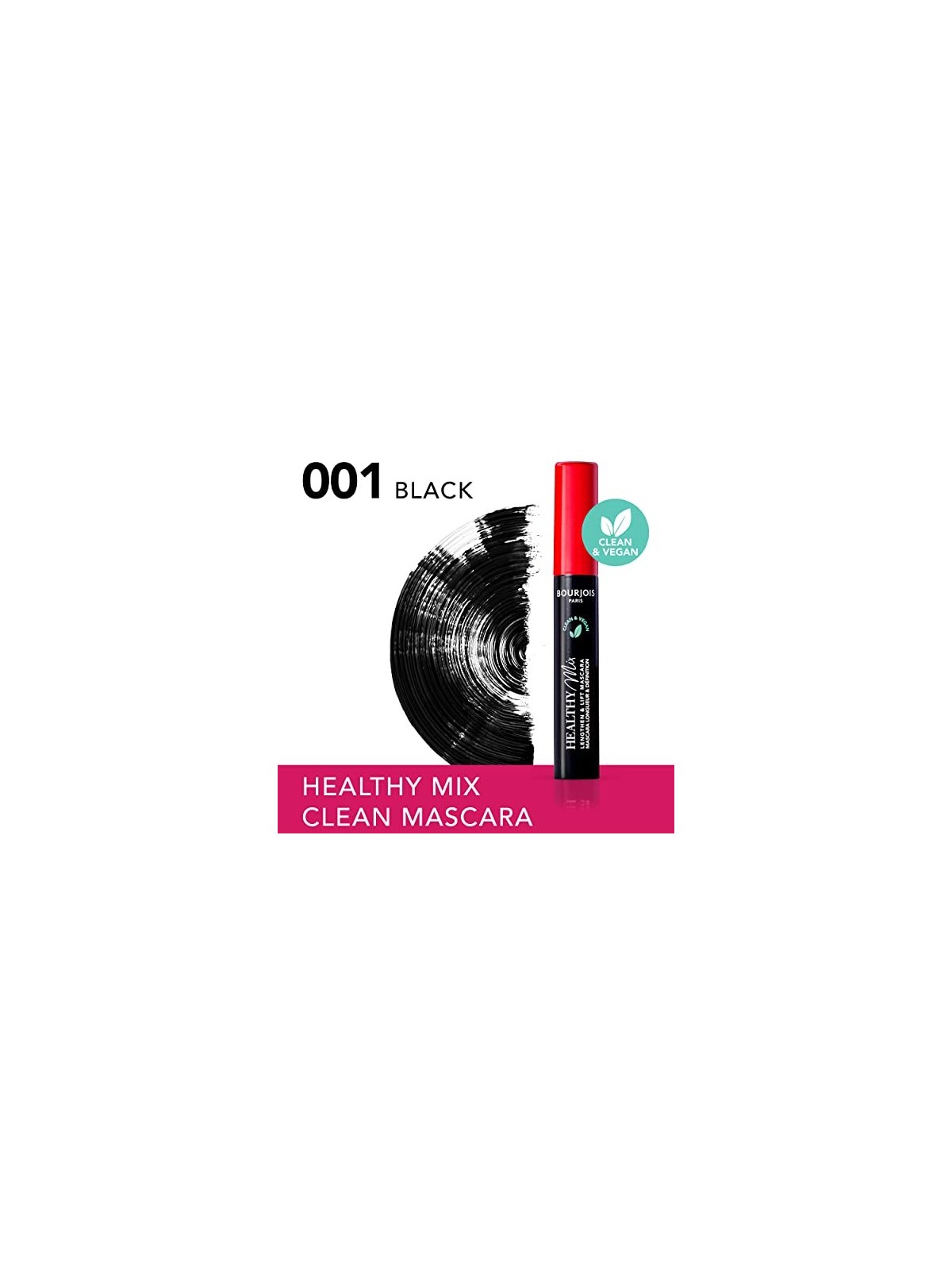 Healthy Mix Mascara allunga e solleva mascara 001 Ultra Black 7ml