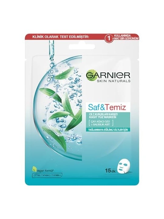 Maschera viso anti-imperfezioni Garnier Pure Active