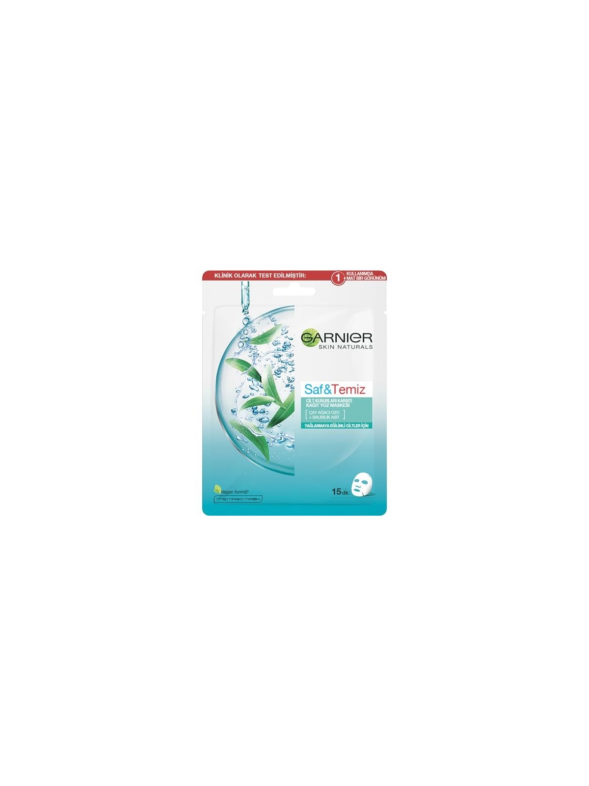 Maschera viso anti-imperfezioni Garnier Pure Active