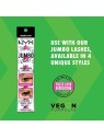 Nyx Professional Make Up JUMBO 2IN1 eyeliner e adesivo per ciglia finte nero unisex