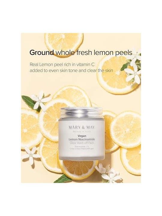 Confezione lavabile con niacinamide al limone donna 1250g