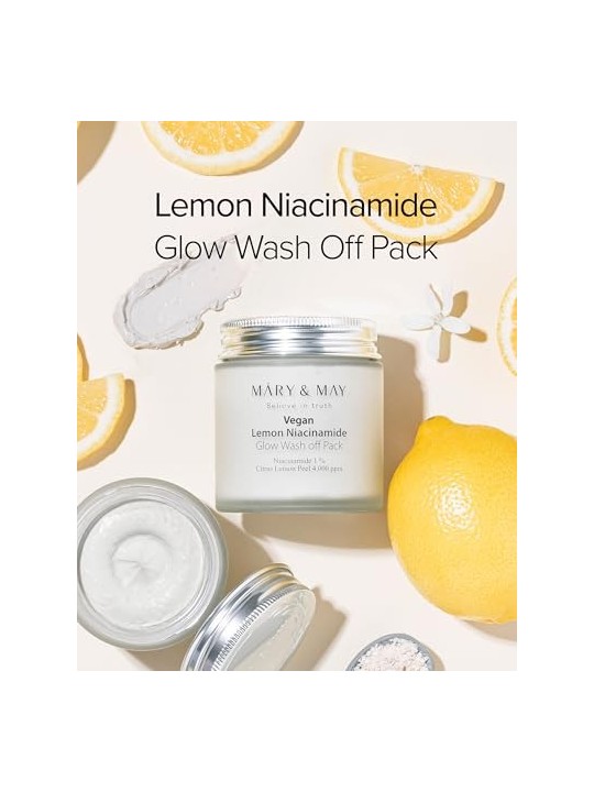 Confezione lavabile con niacinamide al limone donna 1250g