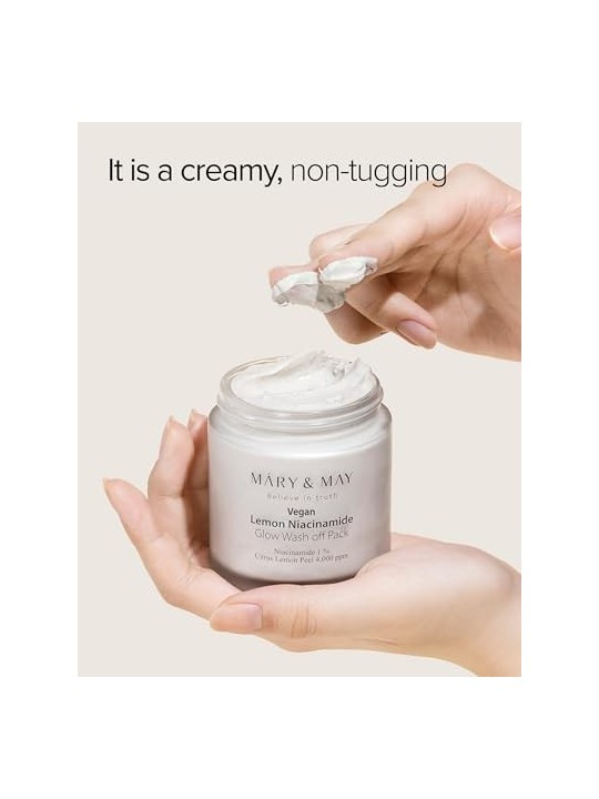 Confezione lavabile con niacinamide al limone donna 1250g