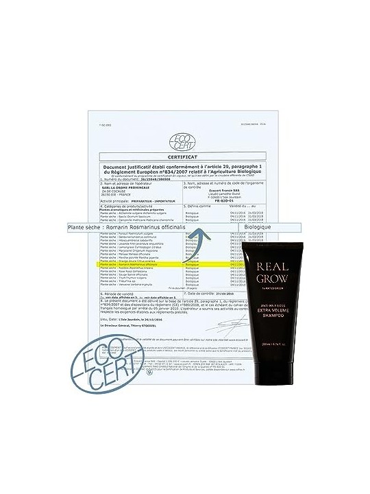 Anti-hair loss shampoo with extra volume 200ml