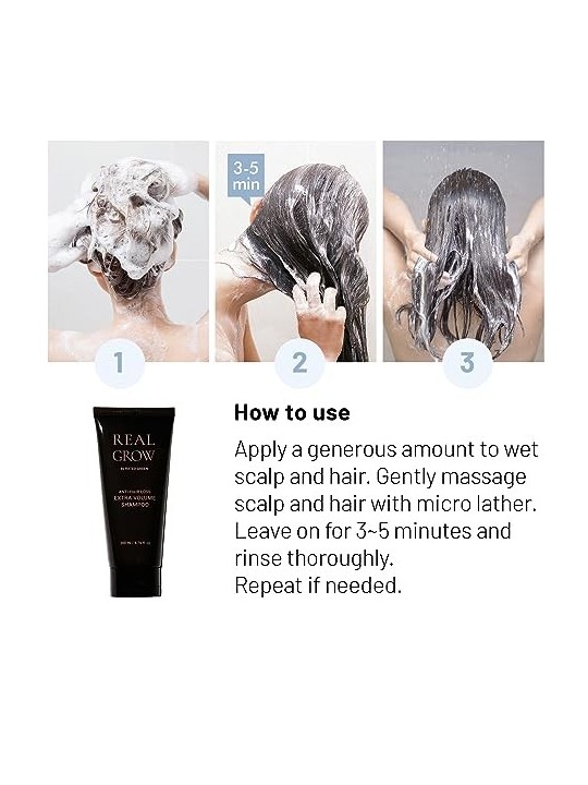 Anti-hair loss shampoo with extra volume 200ml