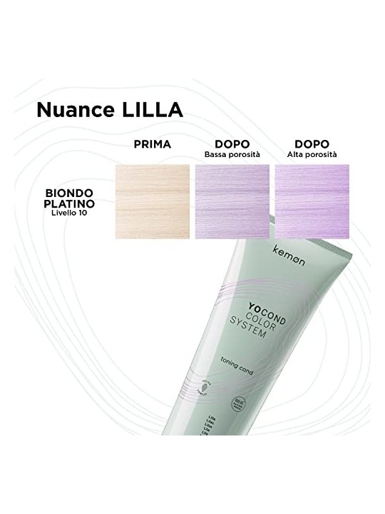 Kemon Yo Cond Color System Cond Tonificante 250 ml donna Lilac