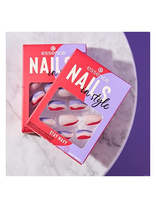 Essence NAILS IN STYLE unghie artificiali stay wavy donna