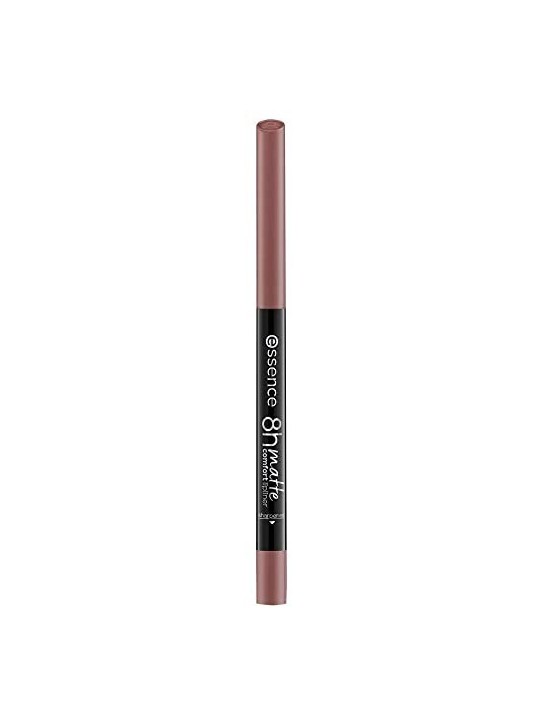 Essence Matita labbra Comfort opaca 8H 03 g donna 02 Silky Hazelnut