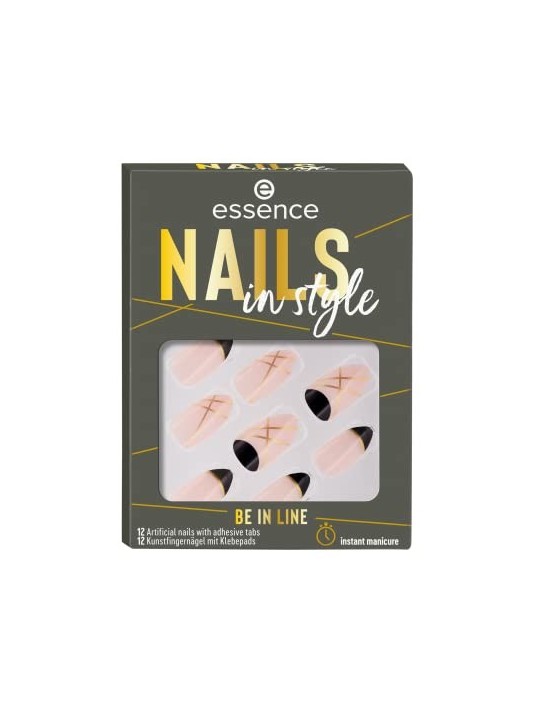 Essence NAILS IN STYLE Unghie Artificiali in linea con la Donna