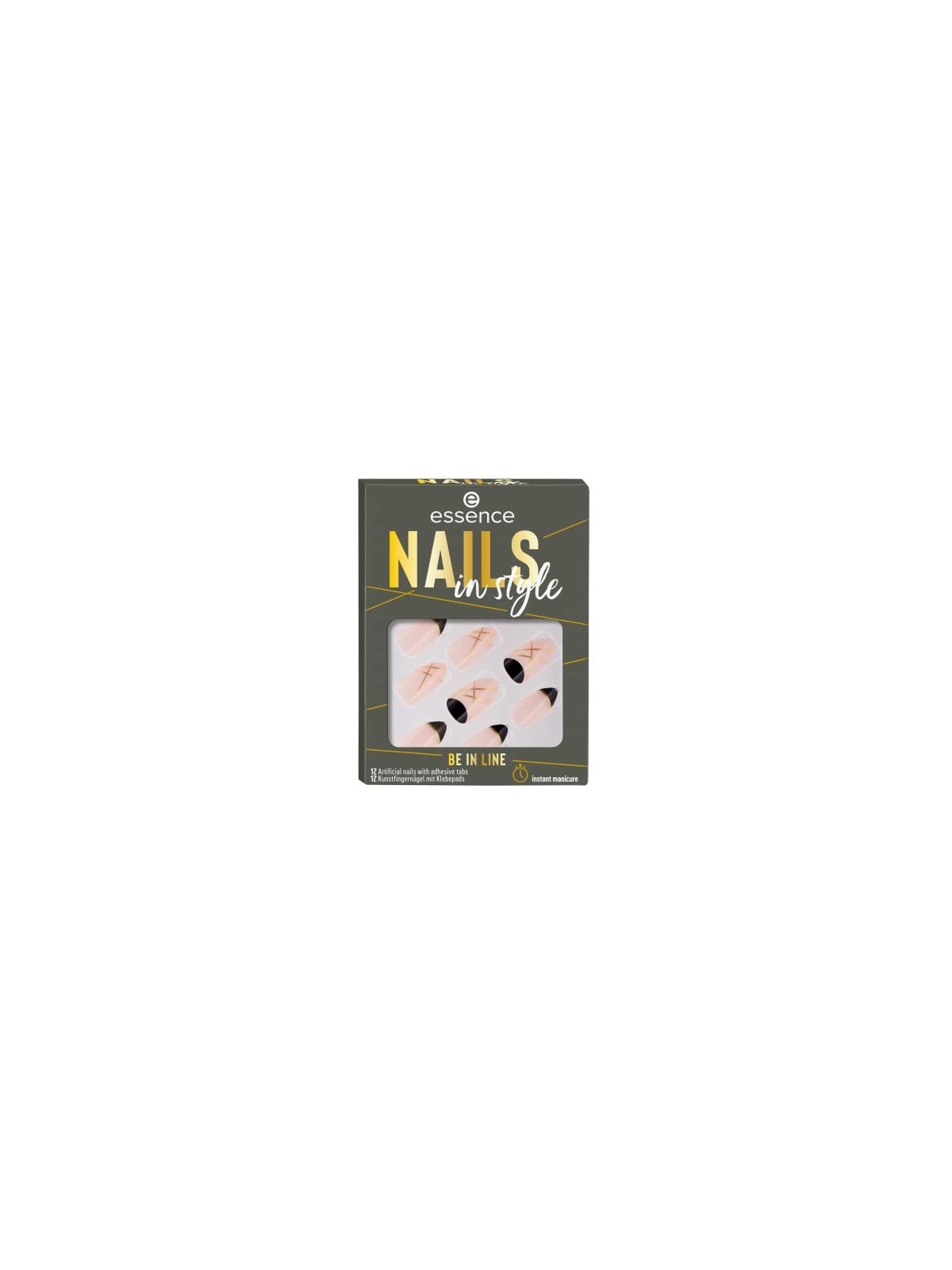 Essence NAILS IN STYLE Unghie Artificiali in linea con la Donna