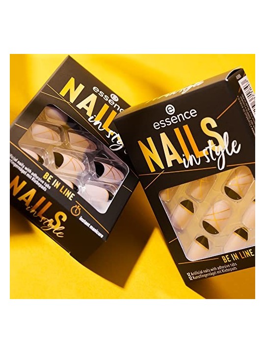Essence NAILS IN STYLE Unghie Artificiali in linea con la Donna