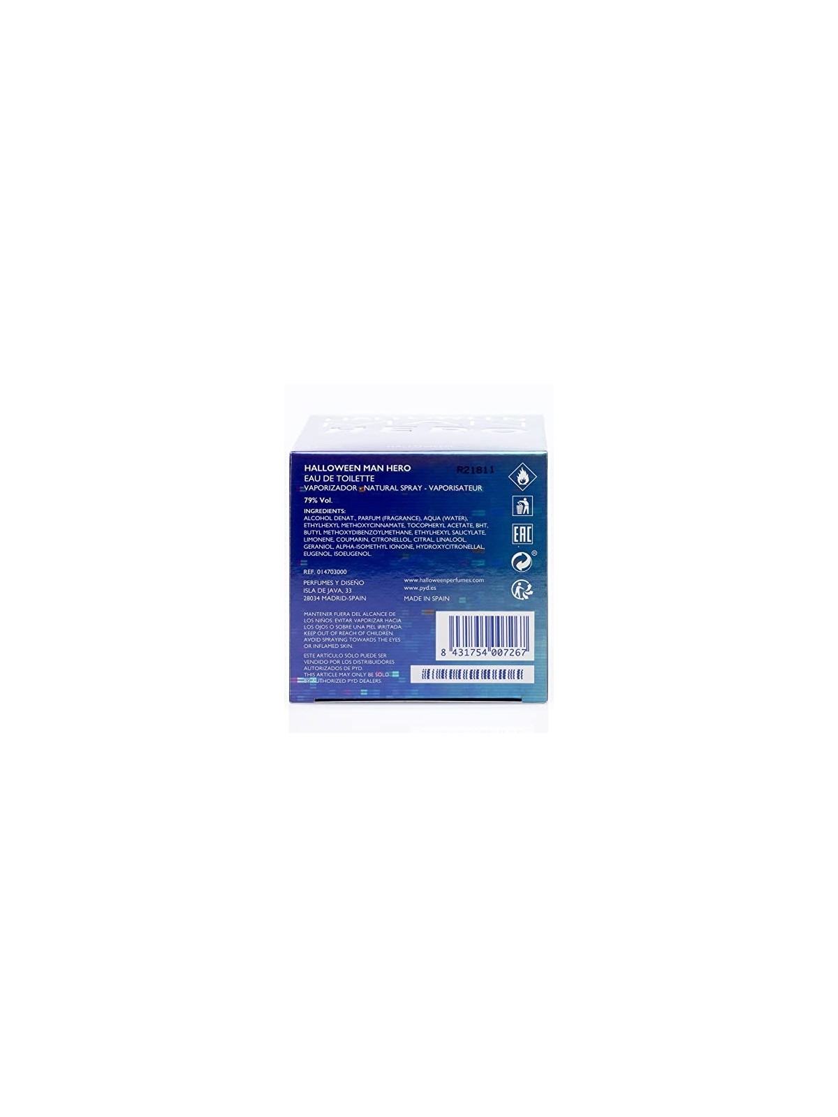 Jesus Del Pozo uomo Hero eau de toilette uomo 75ml