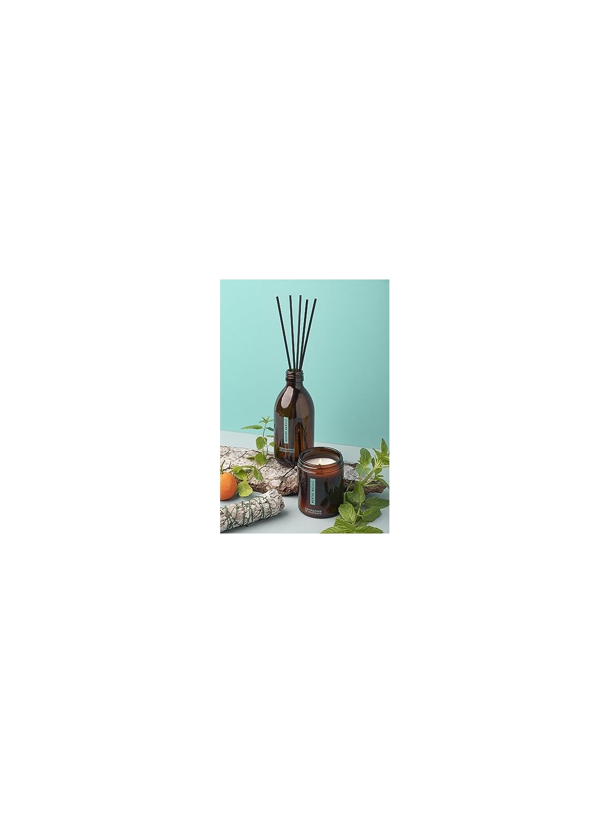 Compagnie De Provence Fragrance Diffuser 220ml Mint Basil