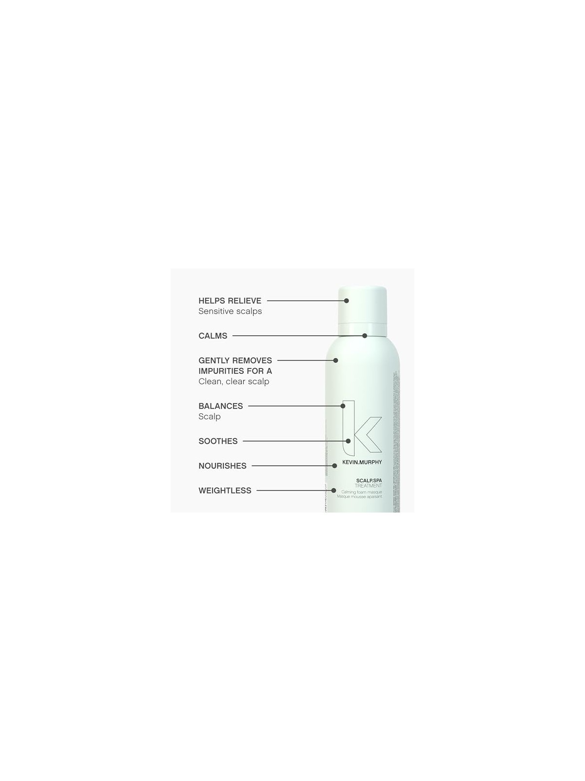 Scalp Spa Treatment Calming Foam Mask 170ml