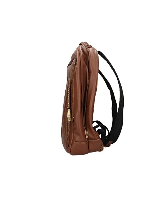 Guess Scala, zaino in pelle sintetica marrone donna