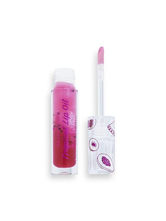 Olio labbra tropicale Makeup Revolution Pomegranate 3,8 ml