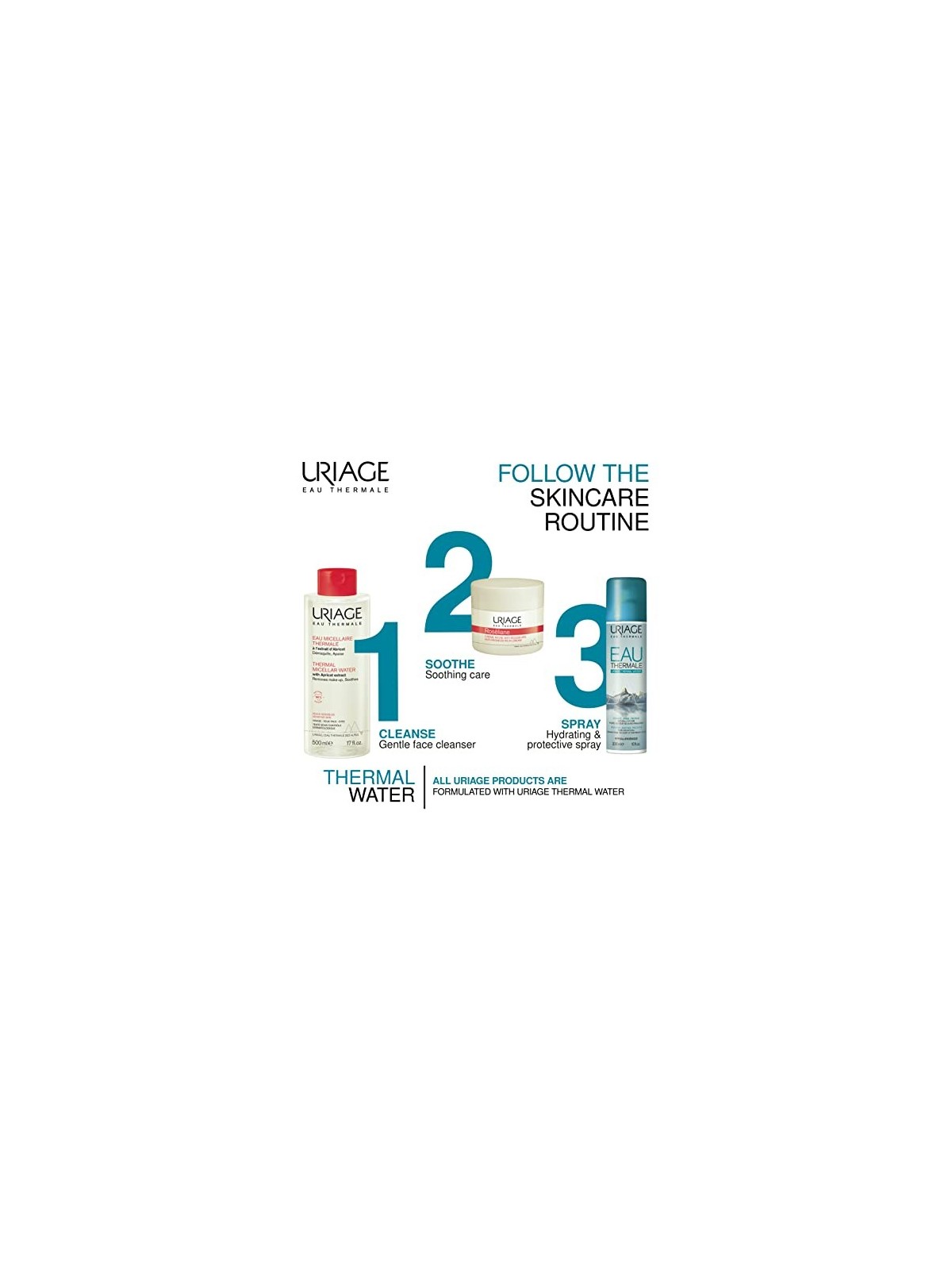 Uriage Eau Thermale Acqua Micellare Termale Pelle sensibile