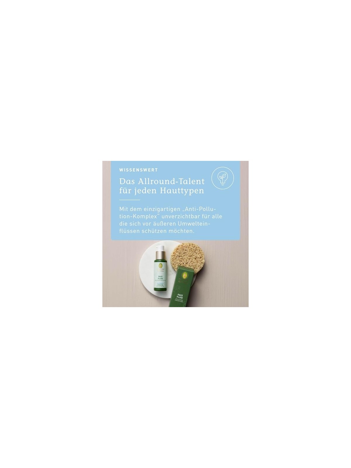 Fluido viso protezione inquinamento Primavera 30ml