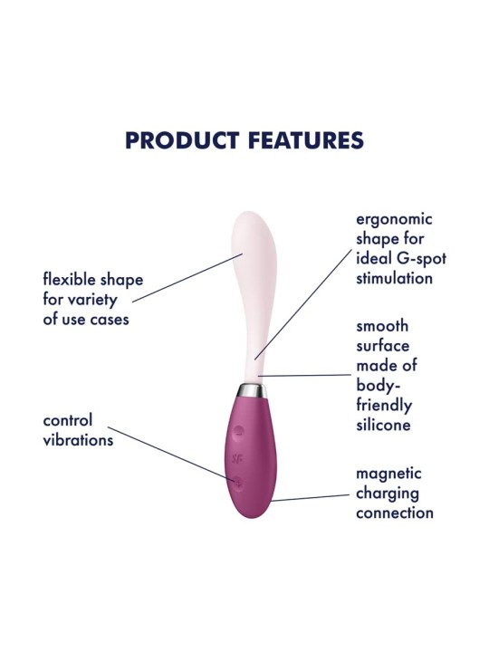 Satisfy all your desires with the Satisfyer G-Spot Flex 3!