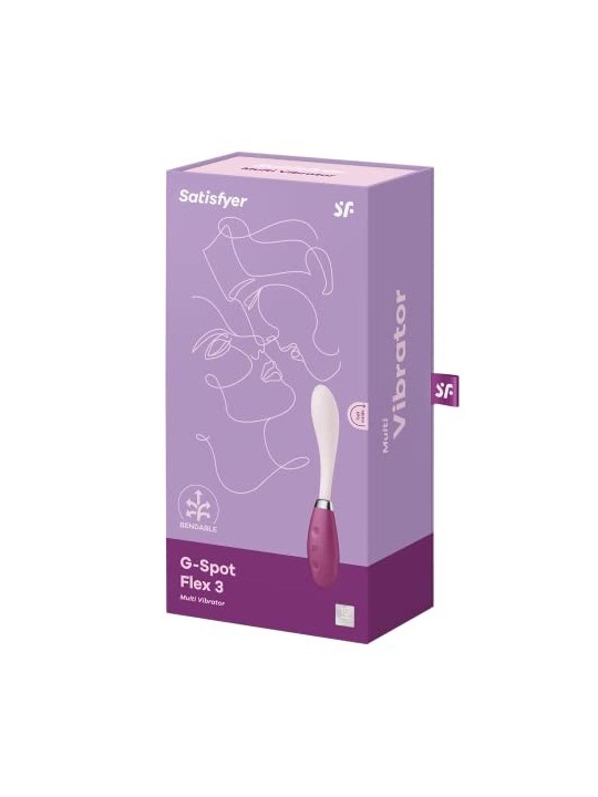 Satisfy all your desires with the Satisfyer G-Spot Flex 3!