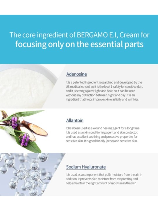 Crema viso idratante con Acido Ialuronico di BERGAMO