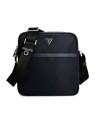 Guess Certosa Blue Leather Shoulder Bag Men