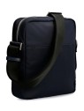 Guess Certosa Blue Leather Shoulder Bag Men