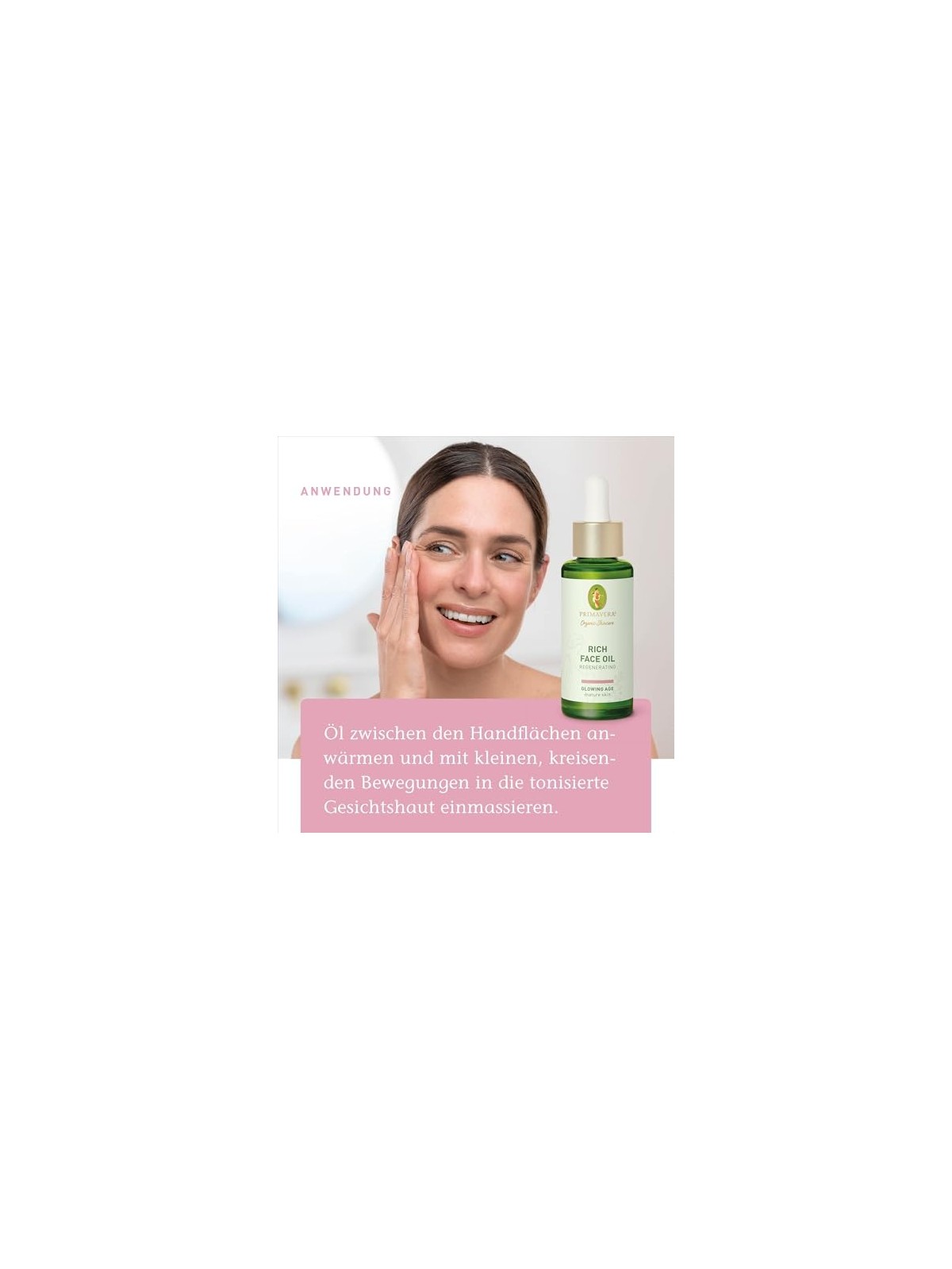 Olio viso rigenerante Primavera