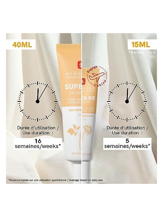 Erborian Super BB Covering Care-Cream SPF20 15ml Caramel