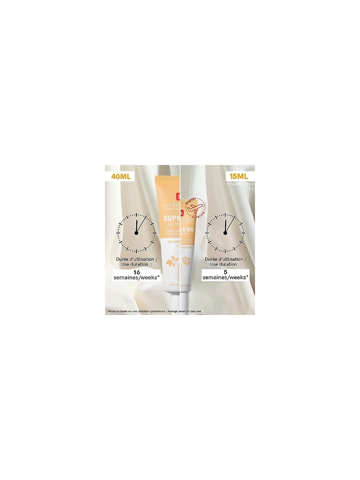 Erborian Super BB Covering Care-Cream SPF20 15ml Caramel