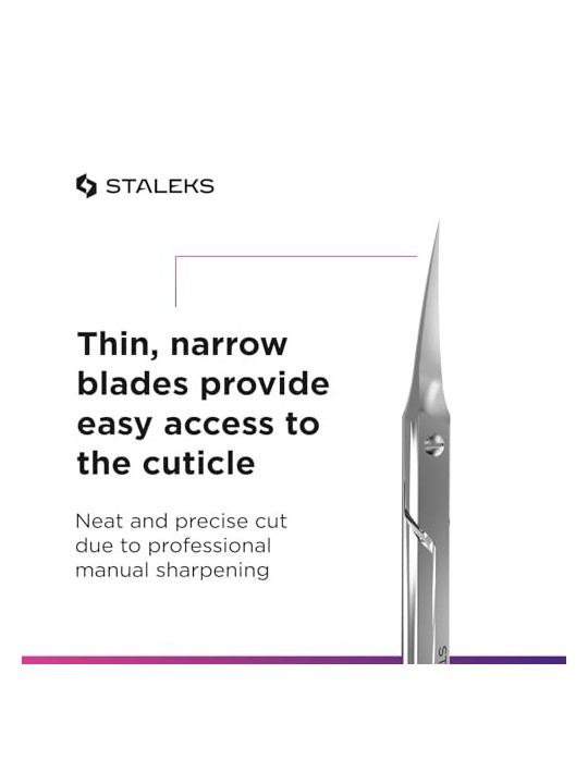 Forbici professionali per cuticole Staleks Expert 50 Tipo 2