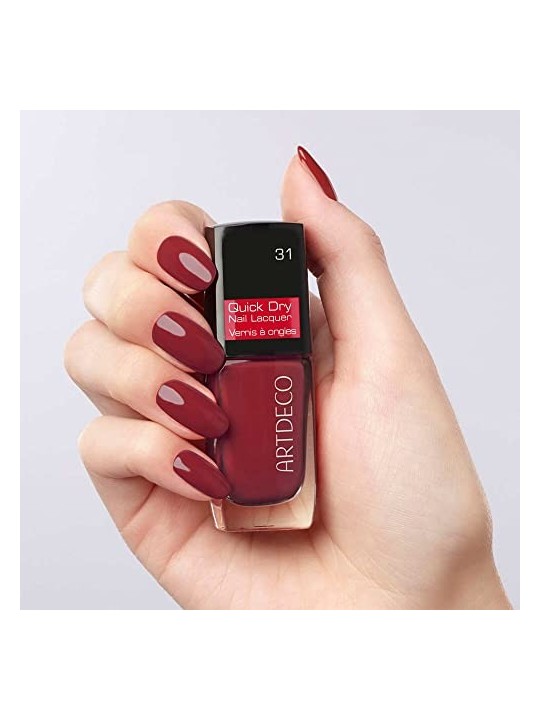 Artdeco SMALTO ASCIUGATURA RAPIDA confident red 10ml donna