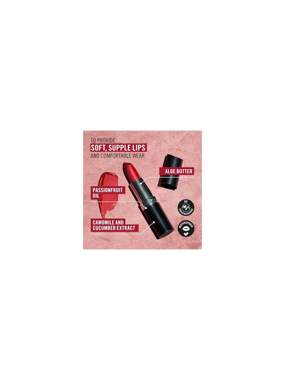 Rimmel Rossetto Softglow 901 Golden Shimmer