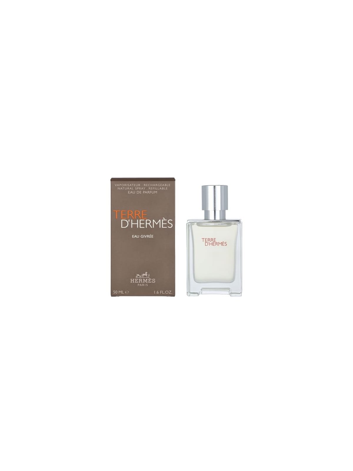 Hermes Terre D'Hermes Eau Givree eau de parfum Spray uomo 50ml Refillable