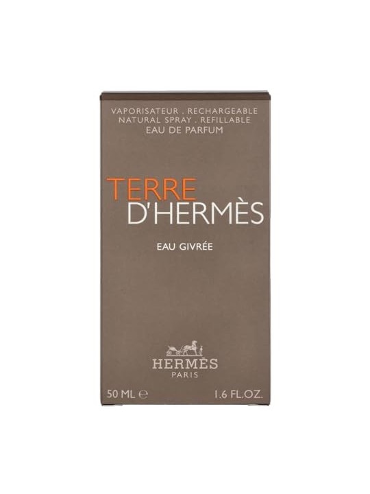 Hermes Terre D'Hermes Eau Givree eau de parfum Spray uomo 50ml Refillable