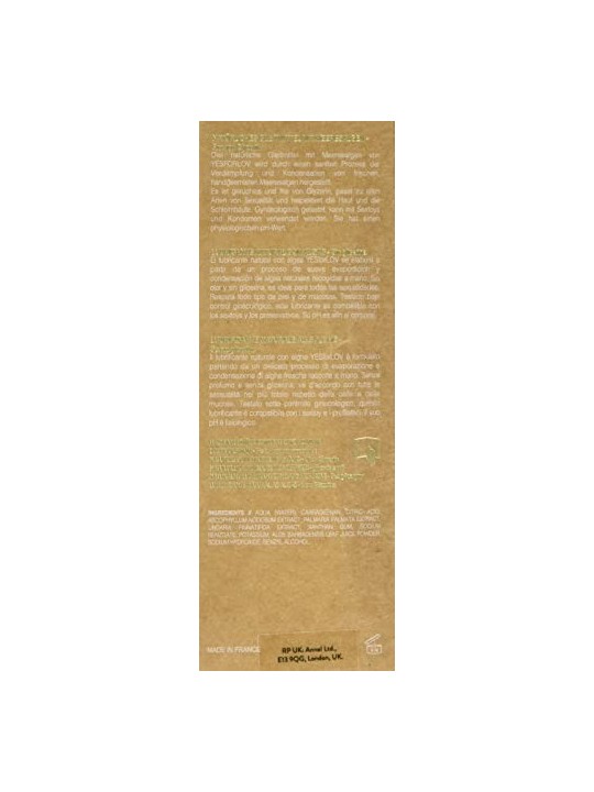 Gel idratante lubrificante unisex alle alghe marine 100ml