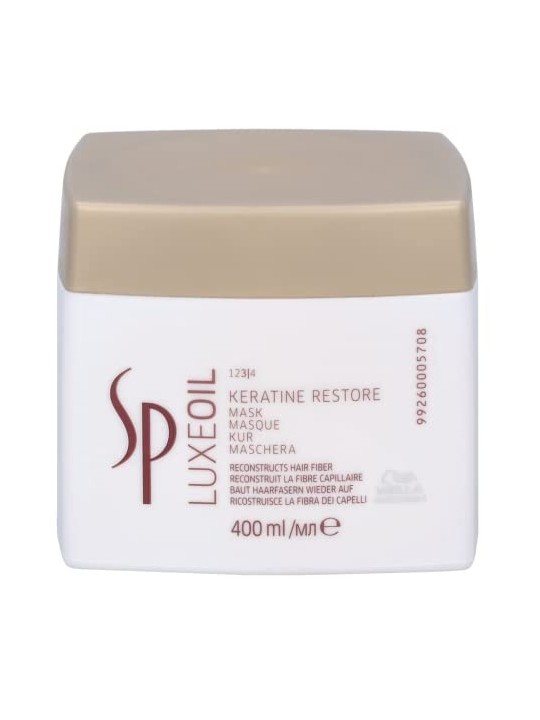Wella SP - Luxe Oil Keratine Restore Mask donna 400ml Keratin Restore System Professional www.essenzetotalstyle.com 