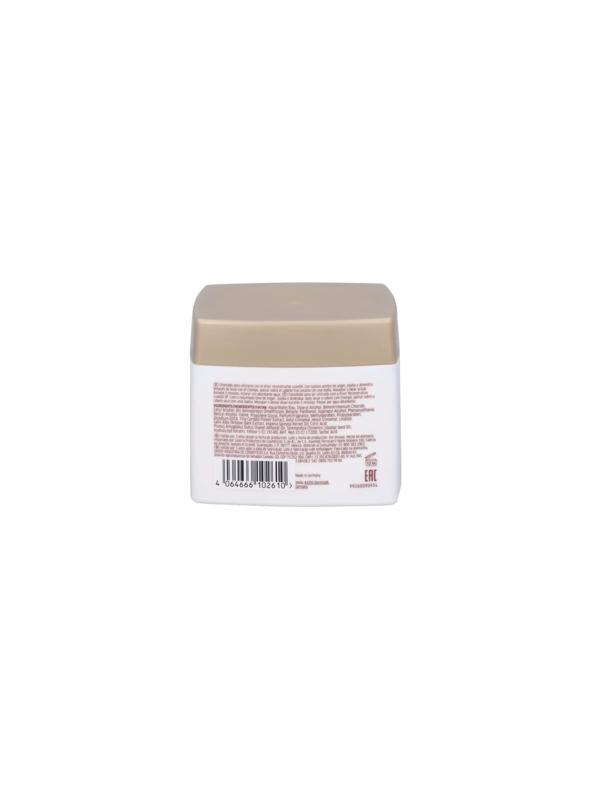 Wella SP - Luxe Oil Keratine Restore Mask donna 400ml Keratin Restore System Professional www.essenzetotalstyle.com 