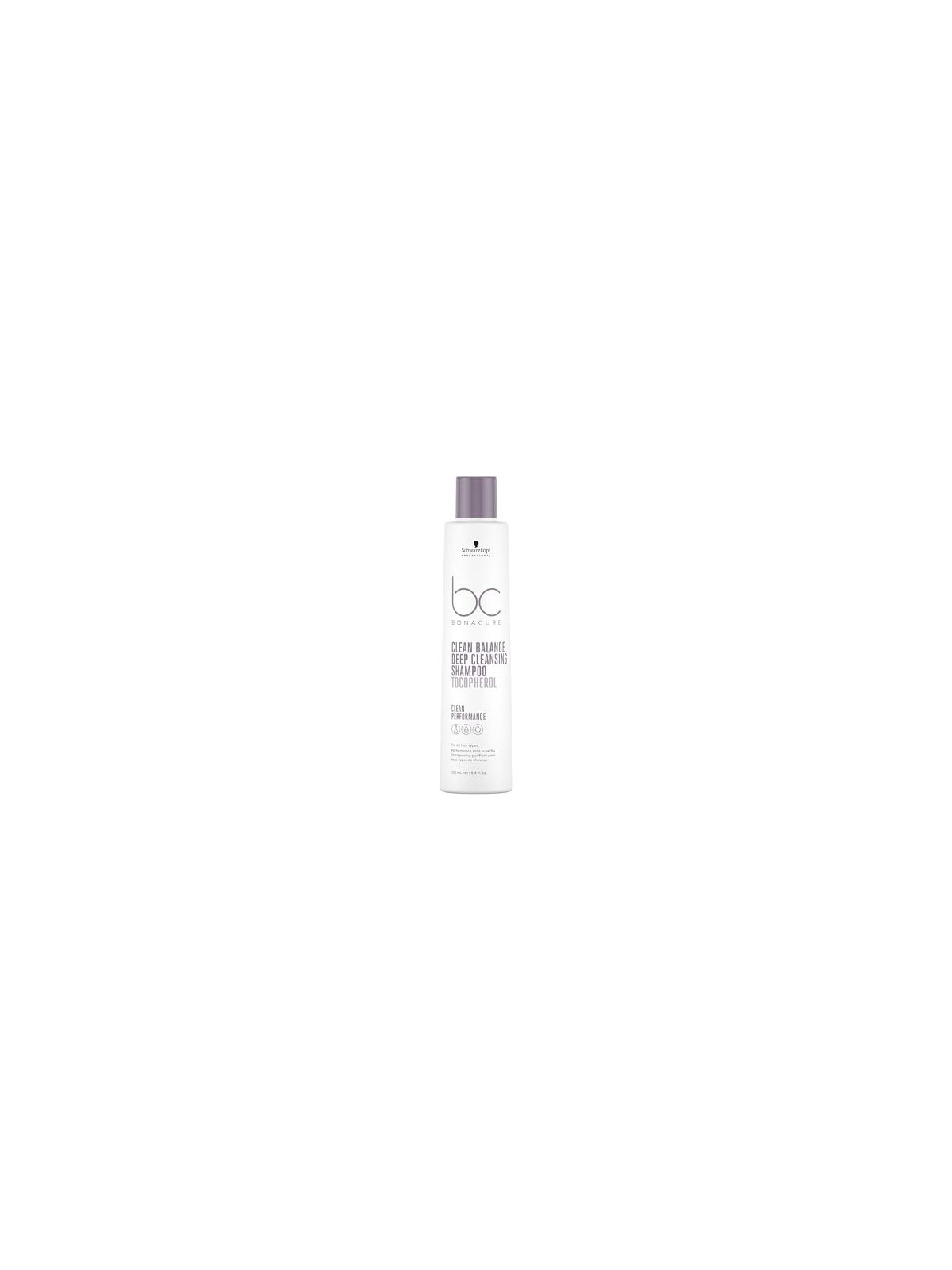 Schwarzkopf BC CLEAN BALANCE shampoo purificante profondo 250ml donna